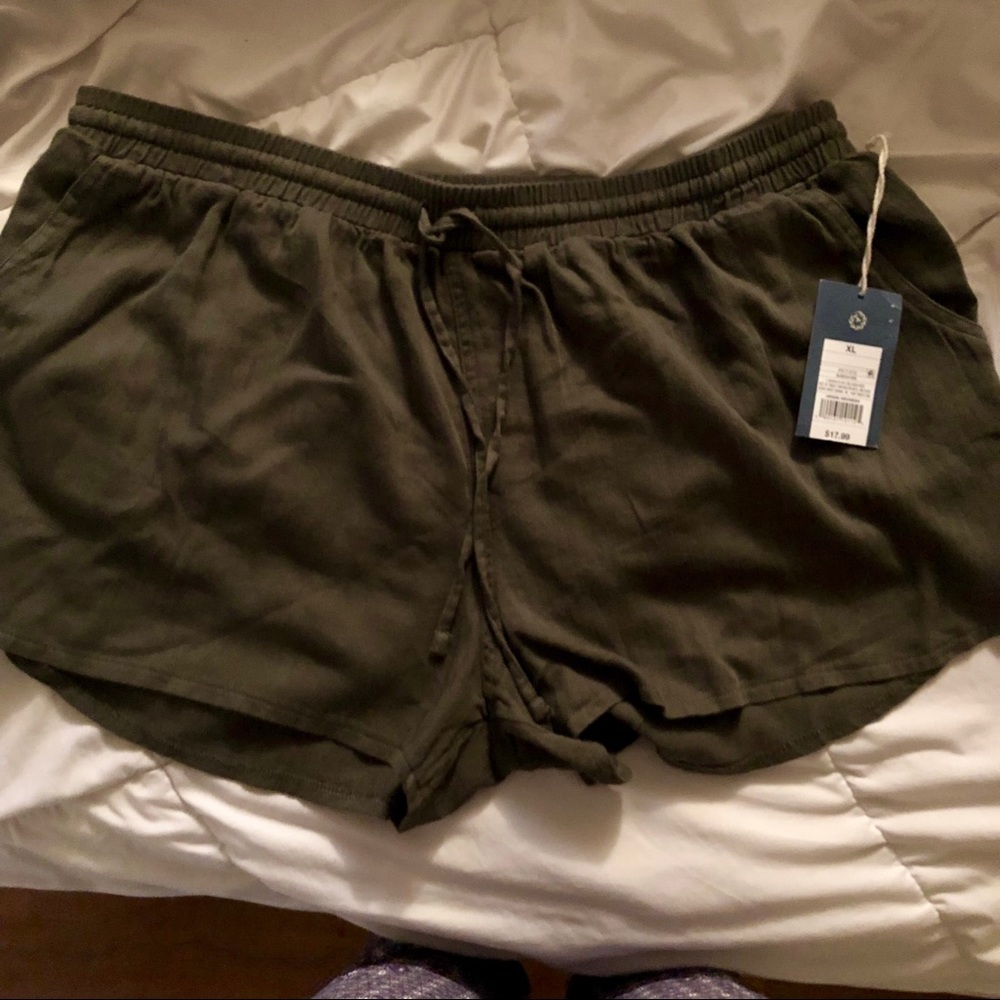 NWT Olive Shorts